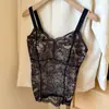Nuevo B18# Encaje Suave Hielo Copa Fija con Tirantes Espalda Hermosa Sin Costuras Cómodo Ligero Transpirable Chaleco para Mujer Se Puede Usar por Fuera