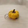 Muñeco de Calabaza Tejido a Crochet con Hilo para Decoración de Halloween Ins, Colgante para Bolsa, Producto Terminado, Amazon Hecho a Mano Transfronterizo