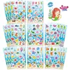 Manual de Elementos Marinos Pegatinas Decorativas Impermeables Maleta Cuaderno Pegatinas de Manual Impermeables