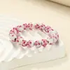Pulsera de Cerámica de Porcelana Azul y Blanca de Venta Caliente Transfronteriza Diy, Pulsera Trenzada Estilo Chino de Gama Alta, Pulsera Versátil y que No se Desvanece