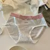Ropa interior de algodón puro para mujer, entrepierna antibacteriana 100% algodón, cintura media, control de abdomen, sin costuras, bragas tipo triángulo transpirables, venta al por mayor de ropa interior para mujer