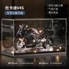 1:12 Modelos de Motocicleta Chuanqi Modelo de Motocicleta Ducati de Liga Crianças Brinquedo de Rodagem Suave com Som