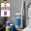 Escova de Vaso Sanitário Descartável, Ferramenta de Limpeza Doméstica, Escova de Vaso Sanitário Super Fácil de Usar