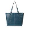 Moda Europeia e Americana Bolsas Femininas 2025 Versátil Bolsa Tote de Couro Genuíno Estilo Western Grande Capacidade Bolsa de Ombro Feminina de Couro de Vaca