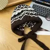 Gorro de Punto Otoño Invierno Cálido Protección para las Orejas Gorro de Lana Pasamontañas Gorro Versátil Japonés para Mujer Lindo Gorro de Punto Engrosado
