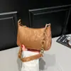 Bolso Pequeño Artístico Estilo Coreano, Bolso de Hombro Casual Simple de Pana para Mujer, Bolso Cruzado de Color Sólido de Nicho, Bolso Cuadrado de Mano