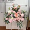 Novos Arranjos de Flores para Casamento, Decorações Florais para Casamento, Bolas de Flores para Montagem no Local, Adereços de Decoração para Salão de Exposições de Inauguração de Shopping