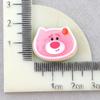 Gato de Desenho Animado Acessórios de Resina Caseiros Cola de Chantilly Biscoitos Acessórios de Cabelo DIY Filhote de Cachorro Capa de Celular Dupla Camada Materiais para Grampo de Cabelo