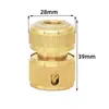 Pistola para lavar autos para uso doméstico, de alta presión, con conector 22*1.5, conector de boquilla de entrada de agua para lavadora de autos de alta presión