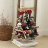 Set de Árbol de Navidad de Venta Caliente Transfronteriza Diseño de Escena Navideña Escritorio de Oficina DIY Accesorios Adornos