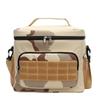 Bolsa de aislamiento camuflaje para exteriores bolsa de aislamiento portátil de tela Oxford resistente al desgaste 15L bolsa conveniente para lonchera bolsa de hielo fabricantes al por mayor