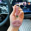 Llavero de Taladro Completo Labios Cuerda de Taladro Hebilla Redonda Colgante de Arcilla Bolsa de Personalidad Colgantes para Mando a Distancia de Coche Regalos de Vacaciones
