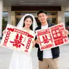 Accesorios para Fotos de Registro de Matrimonio, Nuevos Accesorios de Fotografía de Boda Estilo Chino, Artículos Pequeños, Periódico con Carácter de Doble Felicidad, Anuncio de Buenas Noticias, Accesorios para Fotos, Herramientas