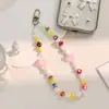 Cadena para Teléfono Corta con Forma de Corazón Estilo Ins Coreano para Niñas, con Park Chae-Young/Jennie, Cadena con Colgante de Perlas con un Diseño Único