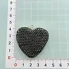 Accesorios para Llavero de Corazón Full Diamond Transfronterizos Colgante para Llave de Coche Colgante en Forma de Corazón Incrustado de Diamantes DIY Encanto para Bolso