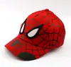 F791 Gorra de Béisbol Nueva Primavera y Otoño Sombrero de Dibujos Animados para Niños Gorra Moderna de Spider-Man Visera Sombrero de Comercio Exterior Europeo y Americano Venta al por Mayor