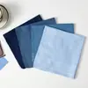 4 Niños Estudiantes Transfronterizos Jardín de Infancia DIY Pintura Tie-Dye 40cm Algodón Puro Satén Blanco Cuadrado Toalla Pañuelo para el Sudor