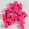 Esponja Gota d'Água para Pó, Esponja de Maquiagem Descartável, Almofada de Ar, Bloco de Esponja para Unhas de Uso Duplo Seco e Úmido