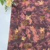 Tela Estampada con Patrón de Grulla Estilo Antiguo con una Textura Brillante Similar al Brocado, Parecida a la Seda Xiangyun, para Chaquetas, Faldas, Bolsos, Chalecos y Ropa de Mujer