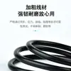 Cable de Extensión de Adaptador de Corriente CC 5.5*2.1/2.5mm Agujero Redondo CC Fuente de Alimentación para Cámara de Vigilancia