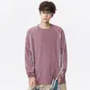 Nova Camiseta de Manga Longa de Secagem Rápida Quente com Cor Contrastante para Esportes ao Ar Livre e Lazer, Camisa Base Raglan com Zíper Duplo, Outono de 2026