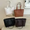 Bolso de mano simple para mujer, bolso de hombro de gran capacidad a la moda para ir al trabajo, bolso tejido para mujer, bolso de mano diario para dama
