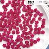 [Rosa Silvestre] Flor de Pegamento Suave Rosa Degradado Retro Material para Joyería Hecha a Mano DIY Manicura con Cuentas Funda de Teléfono Móvil