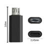 Adaptador Feminino Tipo-C para Android - Conversor C para Micro-V8 Otg Dados Carregamento Carregamento Rápido Otg
