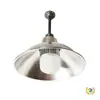 Pantalla Cubierta de Carcasa Varilla de Suspensión Cadena de Suspensión Portalámparas E27E40 Asiento de Lámpara Accesorios Taller de Fábrica Lámpara Colgante Reflector de Aluminio