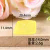 Brinquedo de Comida em Miniatura Ornaments de Frutas de Resina Artificial Acessórios de Decoração DIY Sacola Surpresa Acessórios de Pingente de Maçã Morango