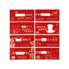 Envelope Vermelho Criativo para Exame de Admissão à Faculdade, Cerimônia para Adultos, Envelope Vermelho Vazado com Senso de Ritual, Sucesso Garantido nos Exames, Envelope Vermelho para Passar nos Exames
