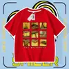 Camiseta de Manga Corta con Mercancía del Juego "Cross-Border Foreign Trade Backrooms" para Hombres, Mujeres y Niños, Top de Media Manga Base Moderno