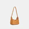 "Cloud Toast" Bolso Pequeño de Cuero Mate de Alto Brillo con Correa Ajustable para Hombro/Cruzado