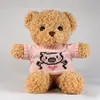 Urso de Pelúcia Vestindo Suéter Suporta Personalização Temática de Feriado, Personalização de Logo e Lembrancinhas de Casamento