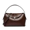 Nova Bolsa Almofada Urbana Minimalista 2026 para Mulheres, Bolsa de Ombro Único Transversal, Bolsa de Mão Versátil de Luxo Leve com Padrão Trançado, Modelo Transfronteiriço