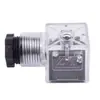 Plugue da Válvula Solenoide Hidráulica Plugue da Bobina Solenoide Caixa de Junção de Relé com Luz 24V220V
