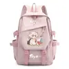 Mochila de anime Sky Light Year, adecuada para estudiantes de primaria y secundaria de 3º a 6º grado, con diseño de pájaro blanco, gran capacidad y estilo ligero y unisex