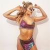 Conjunto de Vestido Sexy Prateado Brilhante Sem Alças para Mulheres 2025 Verão Europeu e Americano Nightclub Lbz999