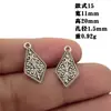 Colgante Pequeño de Borla de Aleación Transfronteriza para Pulsera Collar Hecho a Mano DIY Accesorios de Joyería Materiales de Producción Venta al por Mayor
