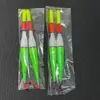 Flotador Luminoso Electrónico para Uso de Día y Noche, Flotador de Pesca de Plástico con Batería, Flotador Luminoso, Equipo de Pesca, Flotador Vertical para Pesca Nocturna