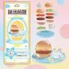 Pegatinas Jenga de Cristal Estéreo 3D en Relieve para Niñas, Adornos Pequeños Hechos a Mano Seguros de Animales para Bricolaje H