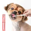 Cepillo de Dientes 360 para Perros Cepillo de Limpieza Bucal para Mascotas para Cuidado de Dientes y Encías