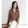 Nuevo Top Casual Versátil de Solapa Otoño/Invierno 2026 Mezcla de Lana de Yak Lana Tejido de Punto Antipelusas Color Sólido Mujer