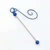 Ganchos de Miçangas DIY Decoração Criativa de Árvore de Natal Suprimentos Ganchos de Metal Pequenos Enfeites Pendurados para Decorações de Feriado