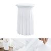 Capas de Mesa Elásticas Cuidadosamente Selecionadas para Casamentos, Mesas de Coquetel de Hotel, Mesas Altas Redondas Transfronteiriças, Saias de Mesa Elásticas Decorativas Anti-Pilling
