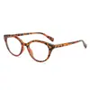 Gafas de sol vintage transfronterizas de moda, gafas planas ojo de gato europeas y americanas, monturas de gafas de moda personalizadas, gafas graduadas