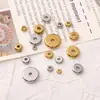 Contas Espaçadoras de Metal de Aço Inoxidável de 3-10mm para Pulseira de Miçangas DIY Feita à Mão Chaveiro Material de Joias Acessórios