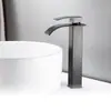 Ventas Directas de Fábrica Transfronterizas Grifo para Lavabo de Cascada de Acero Inoxidable Grifo Creativo de Doble Uso para Agua Fría y Caliente Lavabo