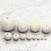 Cuentas de Madera 4~50mm Cuentas Redondas Cuentas Sueltas Accesorios para Joyería DIY Artesanías de Madera Hechas a Mano Madera Maciza