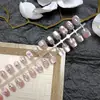 Nuevas Tiras de Uñas Postizas de Alta Venta, Uñas Postizas Coloridas Ojo de Gato Usables, Uñas Postizas Degradadas, Uñas Postizas Usables